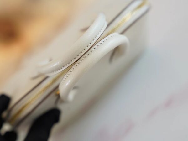 004e9e8d43f482e Fashion God Factory Bags Hermes Mini Bolide18CM C10 Craie Chevre Leather Gold Hardware