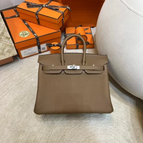 Australia Sydney Hermes Togo Leather Birkin 25CM 3G Alezan Silver Hardware