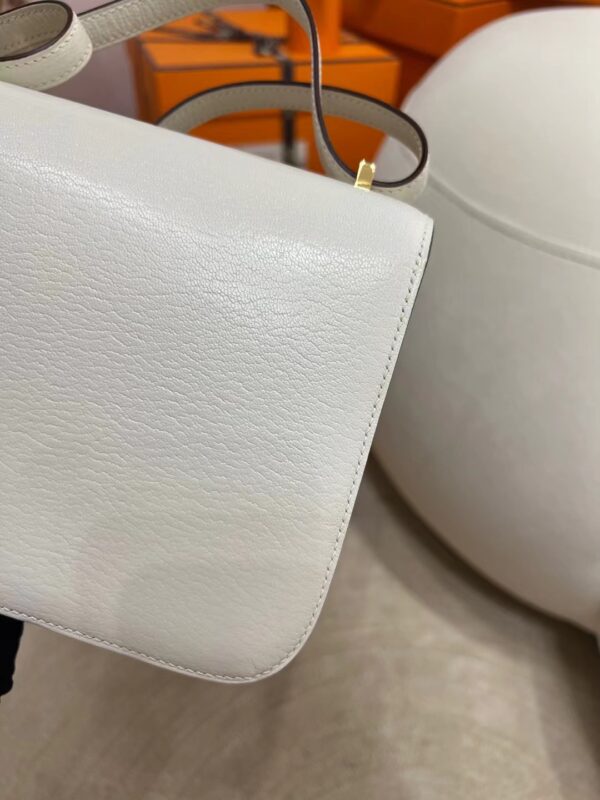 0670f8e74fc4bff Hermes Shop Constance 19CM Chevre Leather 0T Mushroom Gold Hardware