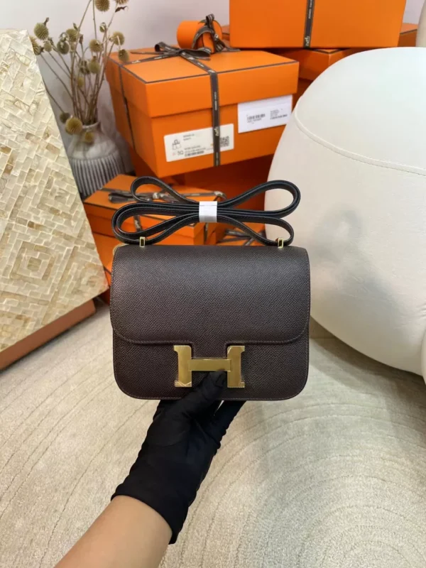 0728be652bac233-jpg-1 New Arrival 41 Havana Constance 19CM Epsom Leather Gold Hardware