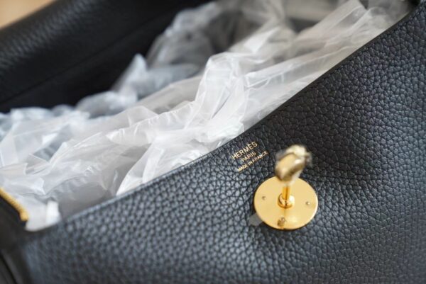 07e605546c9b96c Wholesale God Factory Bags Hermes Lindy Bag26CM 89 Nior Clemence Leather Gold Hardware