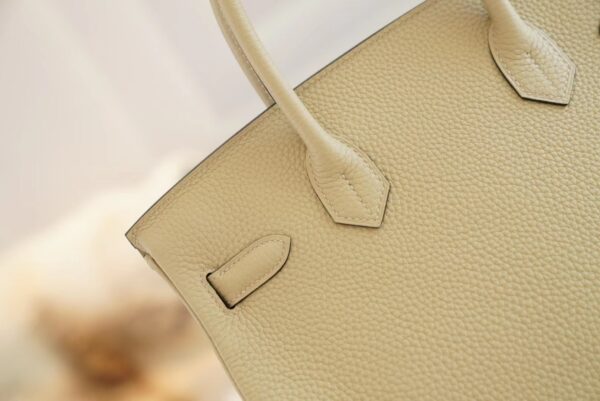08429baadd0ef4f Full Handmade S2 Gris Trench Togo Leather Birkin30CM Silver Hardware