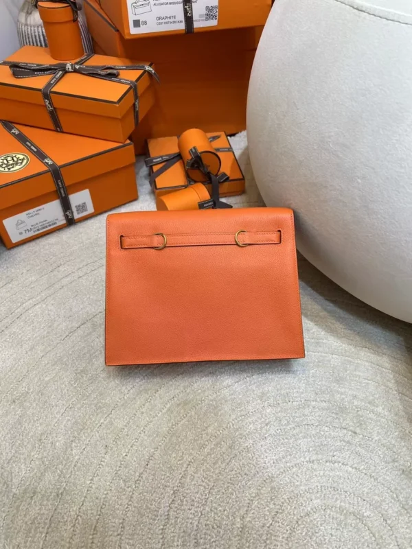 08e63891f561e80-jpg UK London Hermes 9J Feu Orange Kelly Danse 22CM Evercolor Leather Gold Hardware