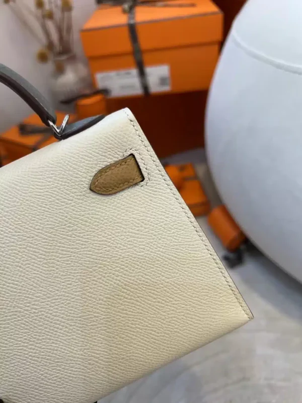 09ebaba81369460-jpg Hong Kong Hermes Mini Kelly 19CM Epsom Three Colors Silver Hardware