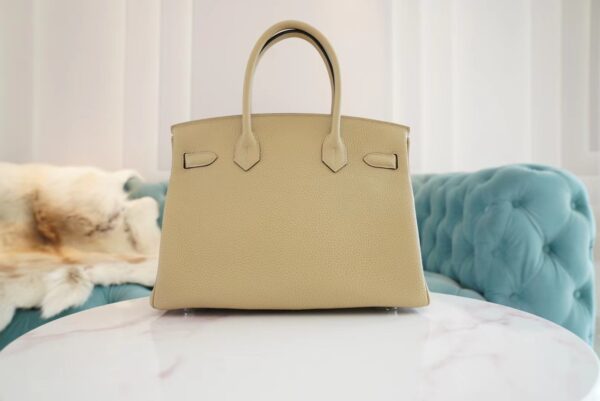 0a274c2458c5a98 Full Handmade S2 Gris Trench Togo Leather Birkin30CM Silver Hardware