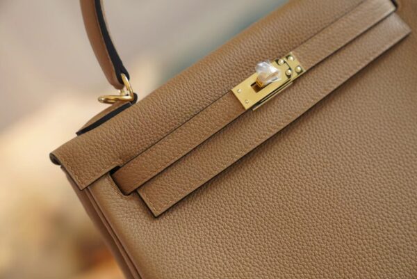 0aeb8ec9065ad3e Sale God Factory Bags Hermes 0M Chai Togo Leather Kelly 25CM Tote Bag Gold Hardware
