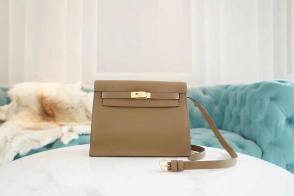 0b5eb32b342b0f9 God Factory Bags Factory Hermes D0 Berge de Weimer Evercolor Leather Kelly Danse22CM