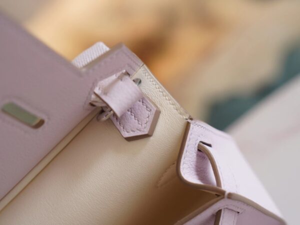 0b61fbf5b715796 God Factory Bags Hermes Jypsiere Mini 09 Mauve Pale Evercolor Leather Silver Hardware