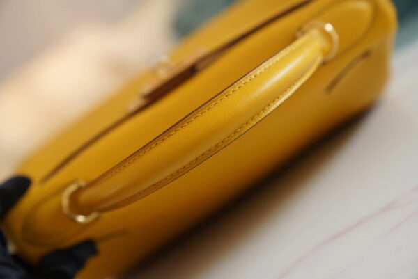 0cdf9c2576bd9c6 New God Factory Bags Hermes 9D Amber Evercolor Kelly Bag 28CM Gold Hardware