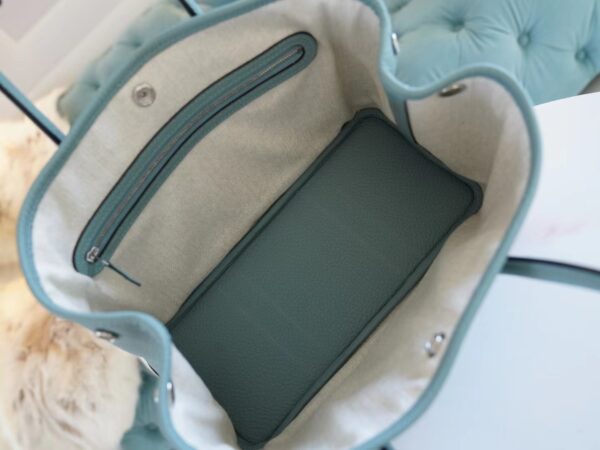 0e5351a2680bafd Sale God Factory Bags Hermes Garden Party30CM 7G Cile Negonda Leather Silver Hardware