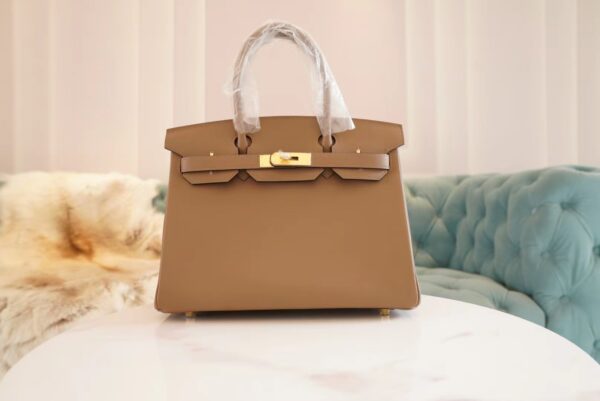 0efb525fe287c81-1 God Factory Bags Hermes D0 Beige De Weimer Jonathan Leather Birkin30CM Gold Hardware