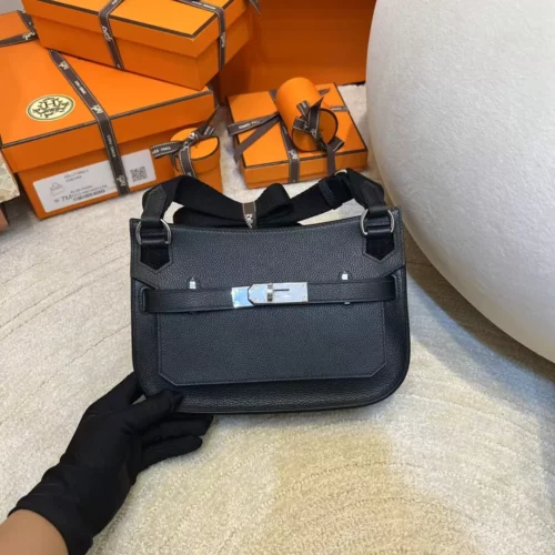 Australia Sydney Hermes Evercolor 89 Noir Jypsiere Mini 23 Silver Hardware