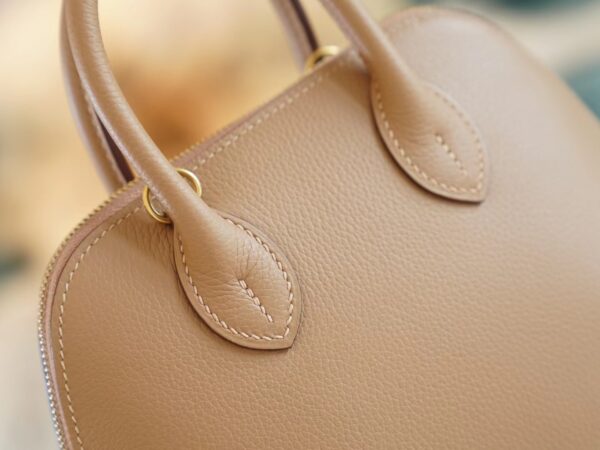 15535491a597100 God Factory Bags Factory Hermes 0M Chai Evercolor Leather Mini Bolide18CM Gold Hardware