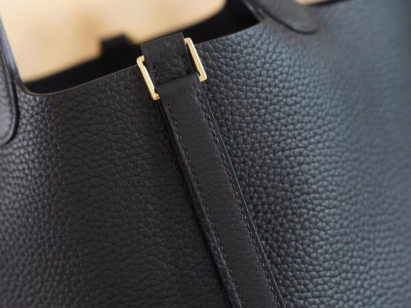 15c6fe2c1508f6b God Factory Bags Hermes CK89 Nior Clemence Picotin 18CM Gold Hardware