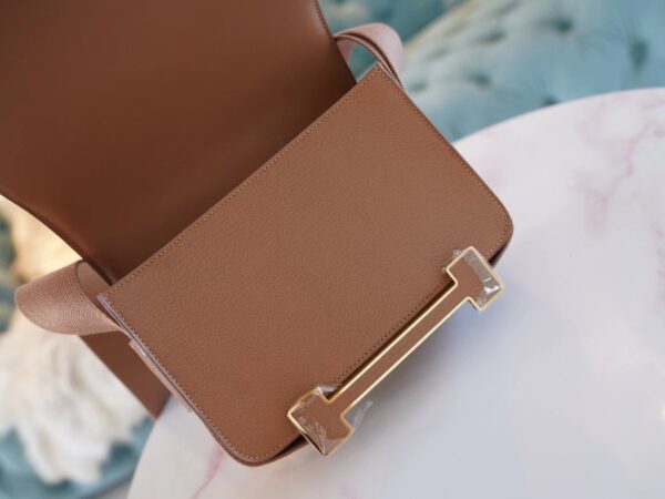 189ee9a2888c1f0 Australia Canberra Hermes Geta 20CM Chevre Mysore 2J Quebracho Gold Hardware