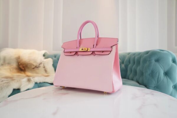 1c320028e481bdd God Factory Bags Factory Hermes Tri-colors Chevre Leather Birkin25CM Gold Hardware