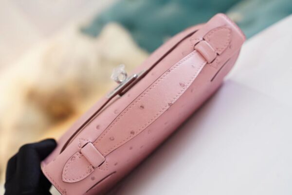 1c80063a76e7f5d Wholesale Hermes 94 Terre Cuite KK Ostrich Skin Kelly Pochette22cm Clutch Bag
