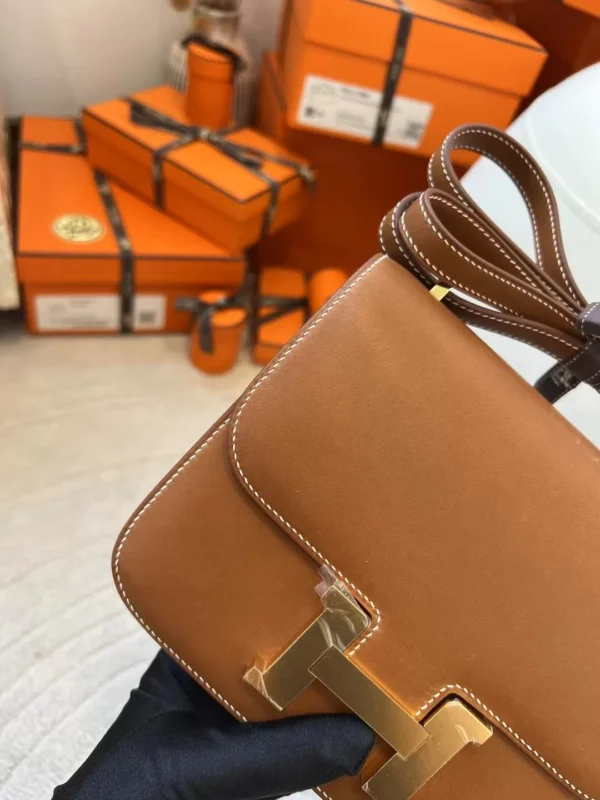 1cc527fb74bf0cd-jpg Taiwan Hermes Barenia Leather 37 Gold Constance 19CM Gold Hardware