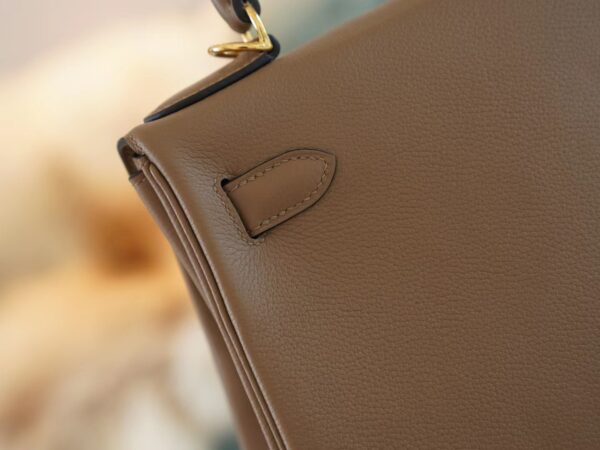 1d9fbc9acbf46d7 God Factory Bags Hermes Kelly Bag28CM D0 Berge de Weimer Evercolor Leather Gold Hardware