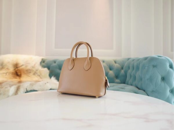 1df01407421acb8 God Factory Bags Factory Hermes 0M Chai Evercolor Leather Mini Bolide18CM Gold Hardware