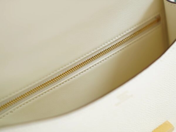 1f89740f72fd4d3 Hermes Shop I2 Nata Epsom Constance 24CM With Mirror Gold Hardware