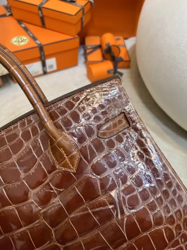 2149a0936cc413d-jpg Canada Ottawa Hermes Birkin 30CM 33 Miel Shiny Alligator Crocodile Gold Hardware
