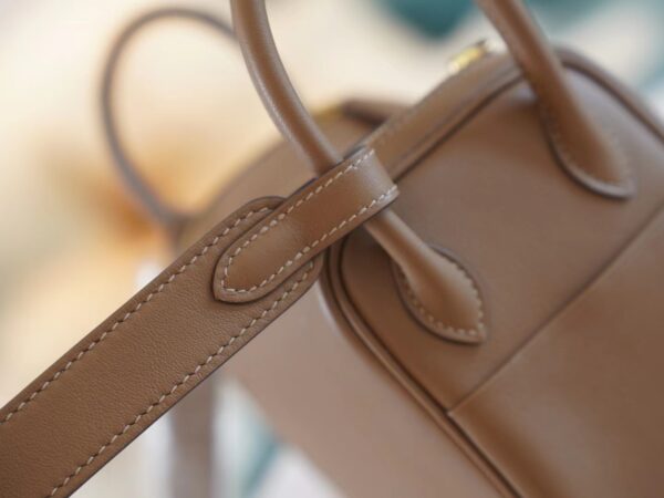 2440c8a8af824a1 Wholesale Hermes 3G Alezan & 4B Biscuit Inner Swift Leather Mini Lindy 19CM