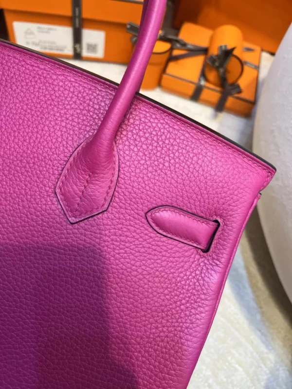 268e26673841a70-jpg Canada Toronto Hermes L3 Rose Purple Birkin 30CM Togo Leather Silver Hardware