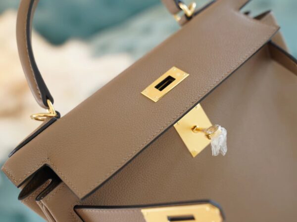 273e02693ee1f82 God Factory Bags Hermes Kelly Bag28CM D0 Berge de Weimer Evercolor Leather Gold Hardware