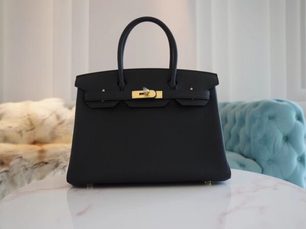 276c1b69c04e6a5-1-1 New Arrival Hermes CK89 Nior Birkin 30CM Togo Leather Gold Hardware