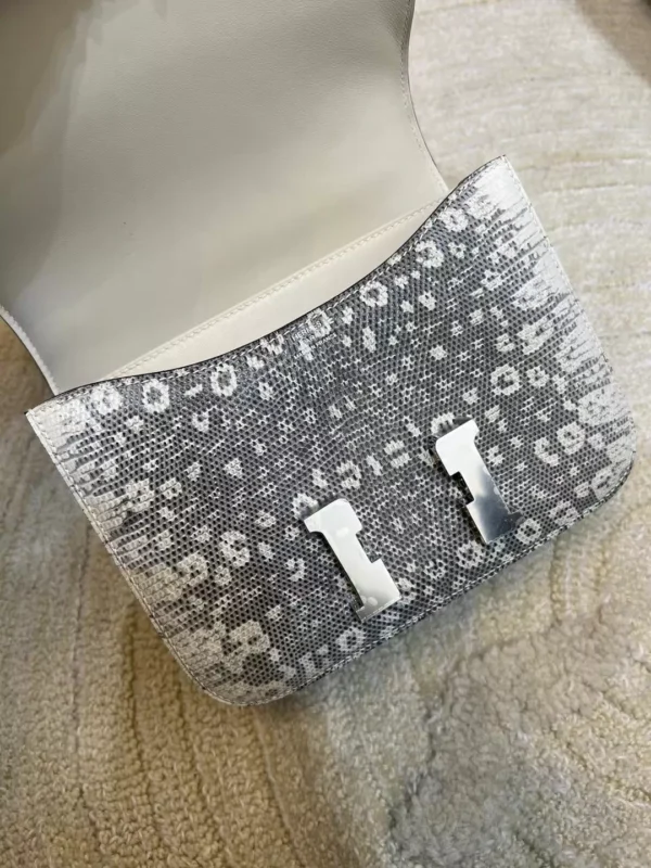 27b0e5d2bbc7dd5-jpg Hermes Ombre Lizard Leather Constance 19CM Silver Hardware