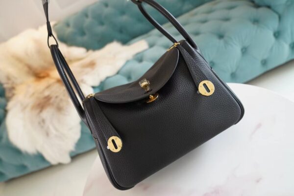 283876b5def7471 Wholesale God Factory Bags Hermes Lindy Bag26CM 89 Nior Clemence Leather Gold Hardware