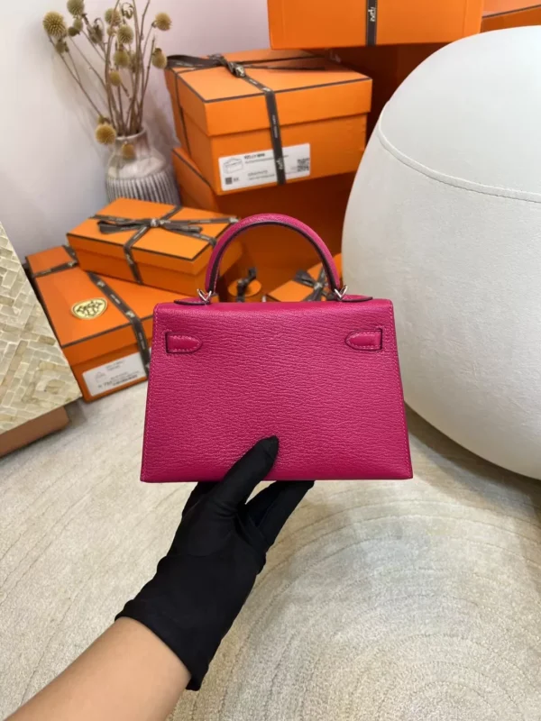 2cb1e07f0785ee1-jpg Canada Ottawa Chevre Leather Mini Kelly 19CM L3 Rose Purple Silver Hardware
