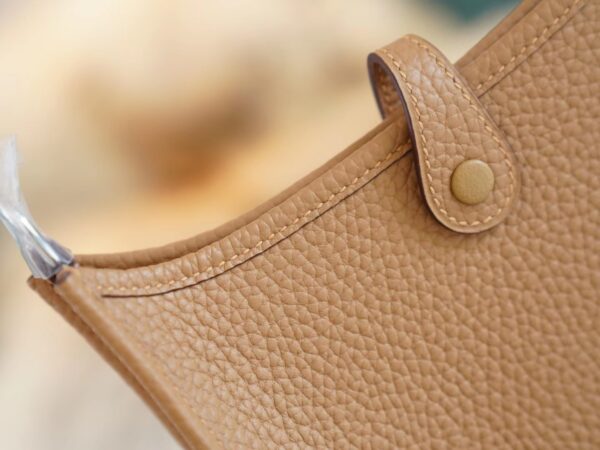 2fb1fe35a4c2fda Sale God Factory Bags Hermes Factory Mini Evelyne16CM 0M Chai Clemence Leather