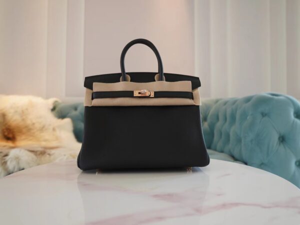 3041ac2ce9ccc3e-1 God Factory Bags Factory Hermes Birkin25CM CK89 Nior Togo Leather Rose Gold Hardware