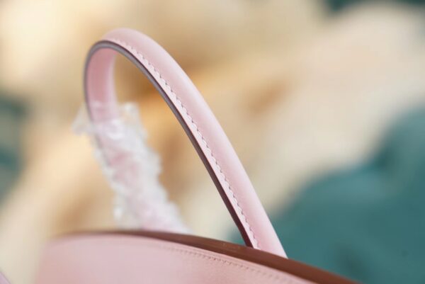 God Factory Bags Hermes Birkin Bag25CM 3Q Rose Sakura Swift Leather Silver Hardware