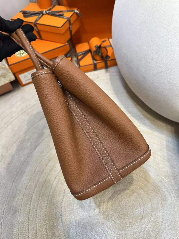320c93c96b5196b-jpg Taiwan Hermes 37 Gold Negonda Leather Garden Party 30 Silver Hardware