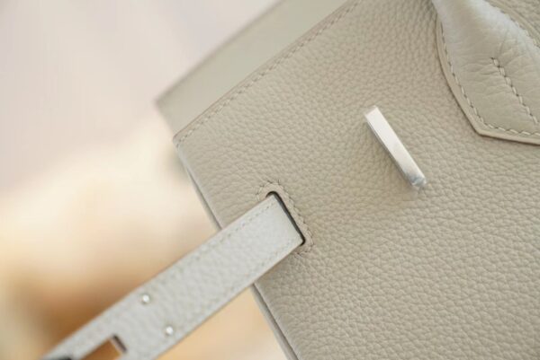 324c99784de0edb God Factory Bags Hermes Birkin Bag30CM C80 Gris Pearl Togo Leather Silver Hardware