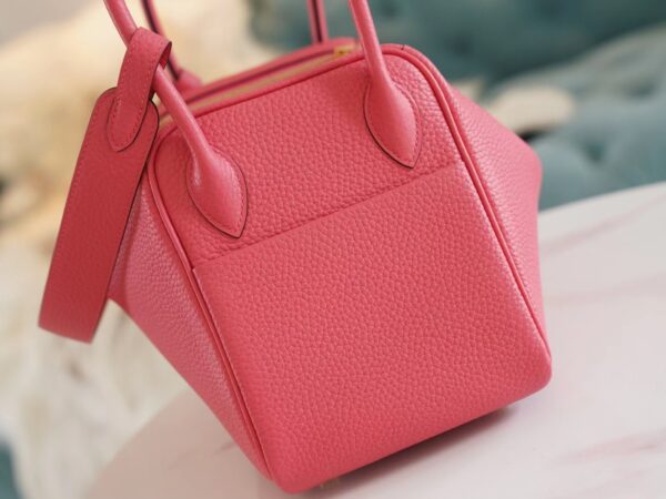 32805f624a990ca God Factory Bags Hermes 8W Rose Azalee Clemence Lindy 26CM Gold Hardware