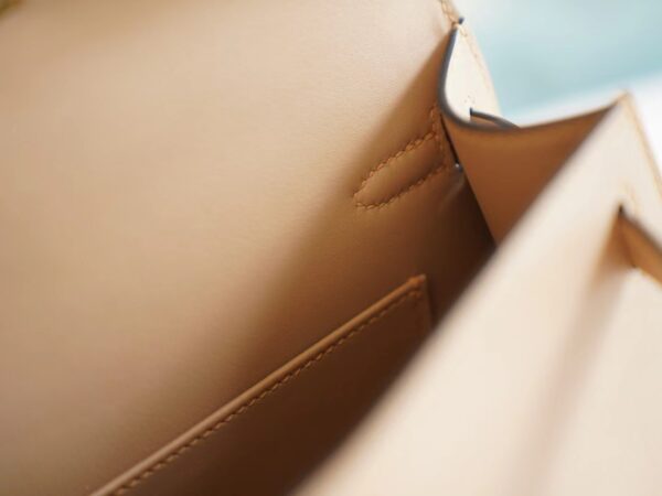 39ecb487c36706c Wholesale Hermes Kelly Pochette22CM 0M Chai Swift Leather Gold Hardware