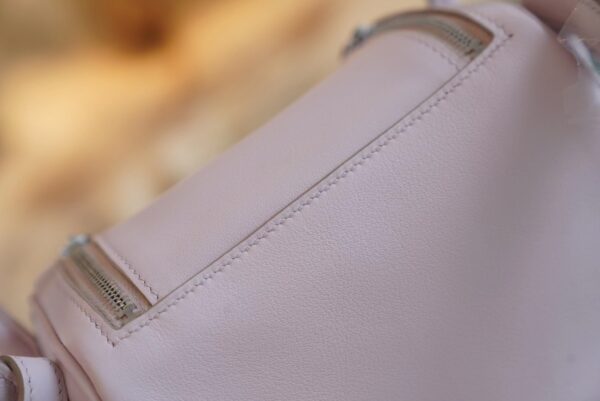 3b06bda6bc098ab God Factory Bags Factory Hermes 09 Mauve Pale Mini Lindy 19CM Swift Leather Silver Hardware