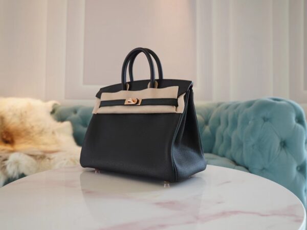 3bcfb458e6f668f God Factory Bags Factory Hermes Birkin25CM CK89 Nior Togo Leather Rose Gold Hardware