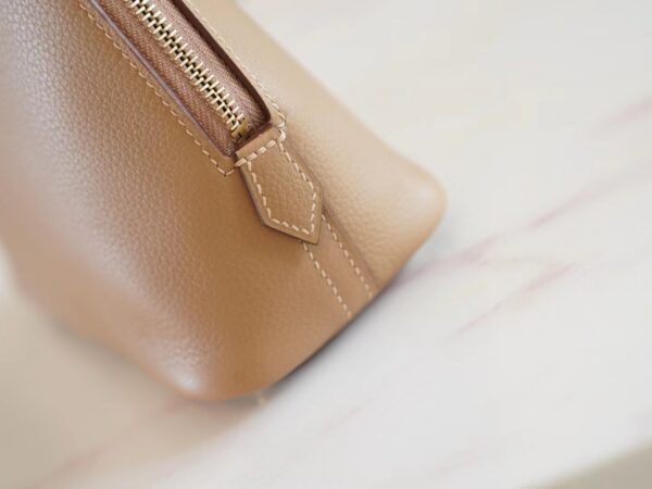 3ca83dfc9c9110b God Factory Bags Factory Hermes 0M Chai Evercolor Leather Mini Bolide18CM Gold Hardware