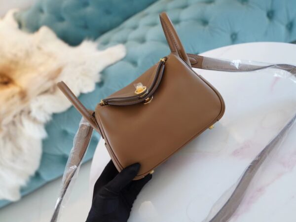 4073a0cc70491ae-1 Wholesale Hermes 3G Alezan & 4B Biscuit Inner Swift Leather Mini Lindy 19CM