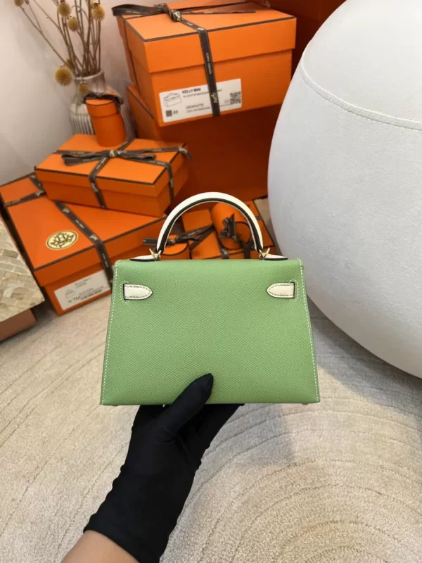 40a1b951ccffc84-jpg Hermes Epsom Leather Mini Kelly 19CM 3I Criquet/ Craie Gold Hardware
