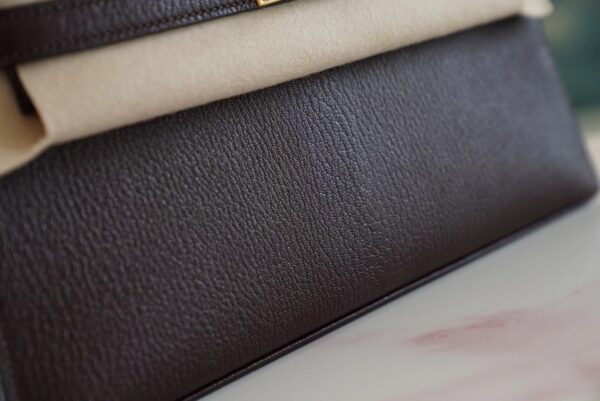 422becb87e41413 Canada Toronto Hermes Kelly Elan Chevre 0G Rouge Sellier Gold Hardware