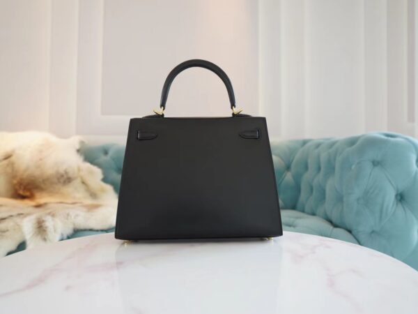 426a5fe55c68d8e God Factory Bags Hermes Factory CK89 Nior Box Leather Kelly Bag25CM Gold Hardware