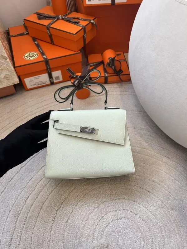 4469f51e43b8353-jpg Taiwan Hermes Kelly Desordre Bag 0S Vert Fizz Epsom Leather Silver Hardware