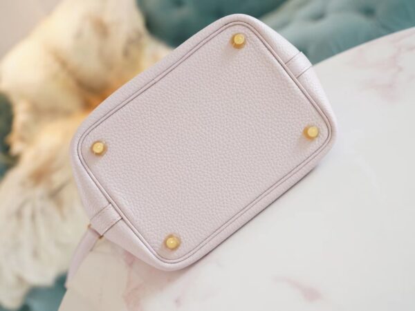 45bdc3e45be4061 Thailand Bangkok Hermes Picotin 18CM Clemence 09 Mauve Pale Gold Hardware