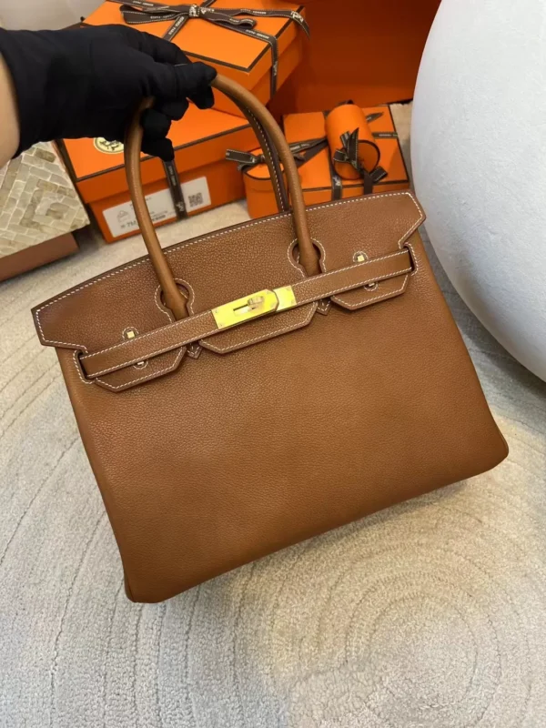 4683774088a809f-jpg Thailand Bangkok Hermes Birkin 30CM Fauve Barenia Faubourg Gold Hardware